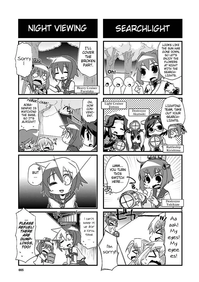 Kantai Collection - Kankore - 4-koma Comic - Fubuki, Ganbarimasu! Chapter 35 5